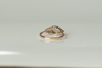 Aleksandrit 14 K Altın Yüzük /Alexandrite / Nişan - Evlilik Yüzüğü / 14 ayar Altın Yüzük - Görsel 8
