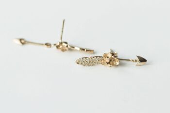 Çiçekli Ok Küpe / Flowers Arrow Earrings / Şık Boho Küpeler - Görsel 10