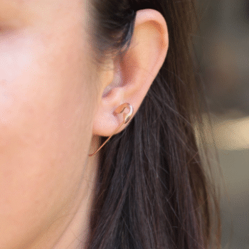 Çatal İğne Gümüş Küpe/ Boho Küpeler/ Depp Küpeleri / Punk Takılar /Çift *