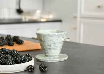Stoneware Seramik Dripper Set / Taş Görünümlü Seramik