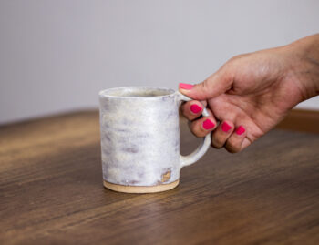 Stoneware Seramik Dripper Set / Taş Görünümlü Seramik - Görsel 3