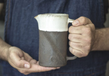 Stoneware Seramik Sürahi - Görsel 10
