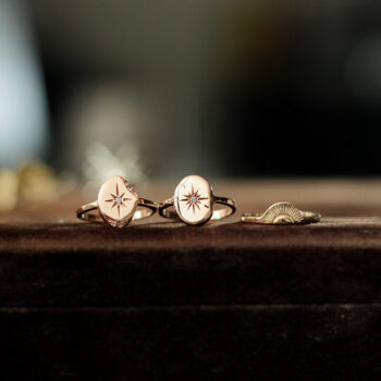 Yıldızlı Gökyüzü Gümüş Yüzük*