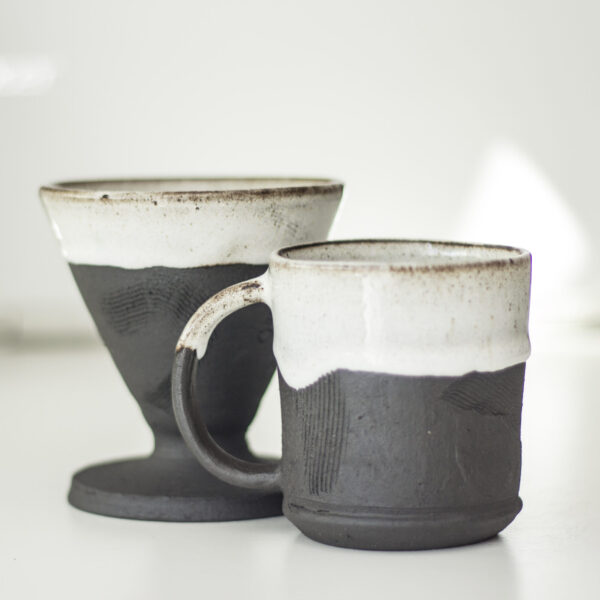 Stoneware Seramik Dripper Set
