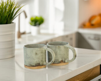 Stoneware Seramik Kupa Set ( 2 kupa )