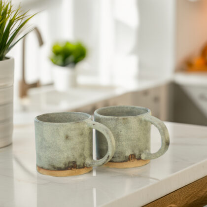 Stoneware Seramik Kupa Set ( 2 kupa )