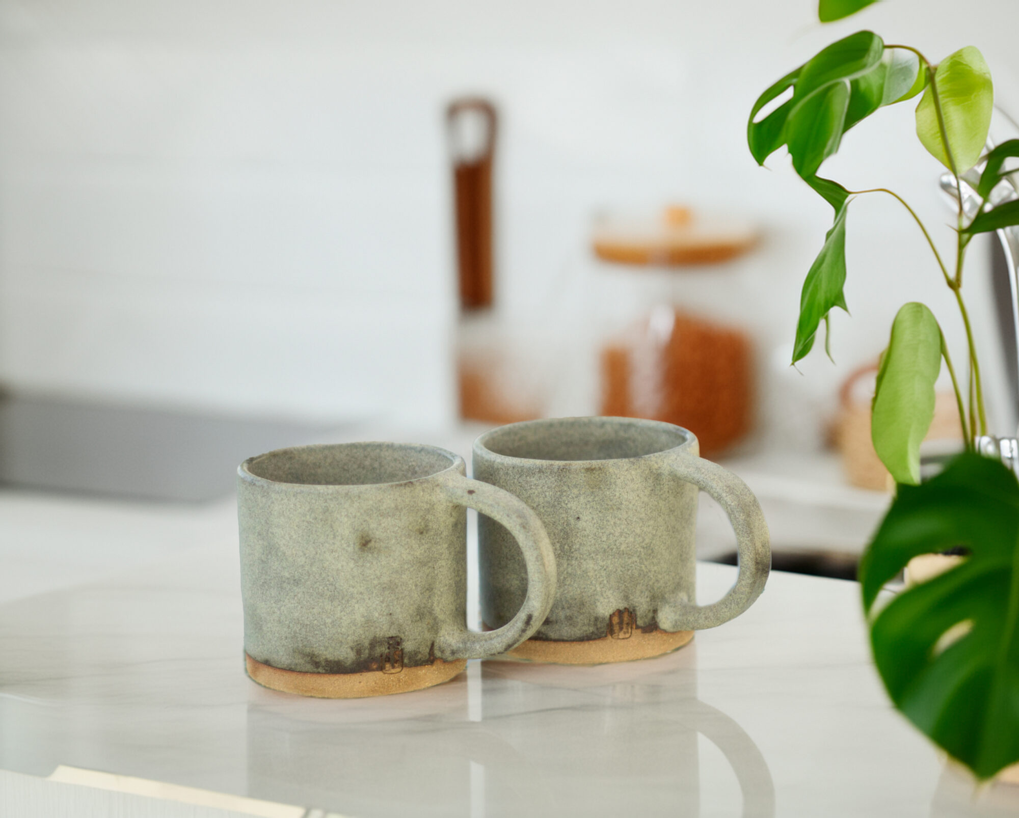Stoneware Seramik Kupa Set ( 2 kupa ) - Görsel 4