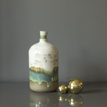 Stoneware Seramik Vazo / Seramik Obje