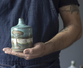 '' Manzaralar '' Stoneware Seramik Obje - Görsel 8