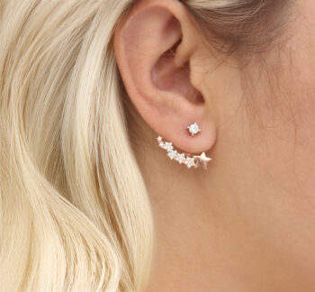 Yıldız Yolu Ear Jacket Küpe - Görsel 8
