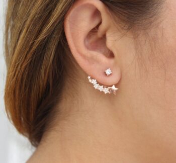 Yıldız Yolu Ear Jacket Küpe - Görsel 3