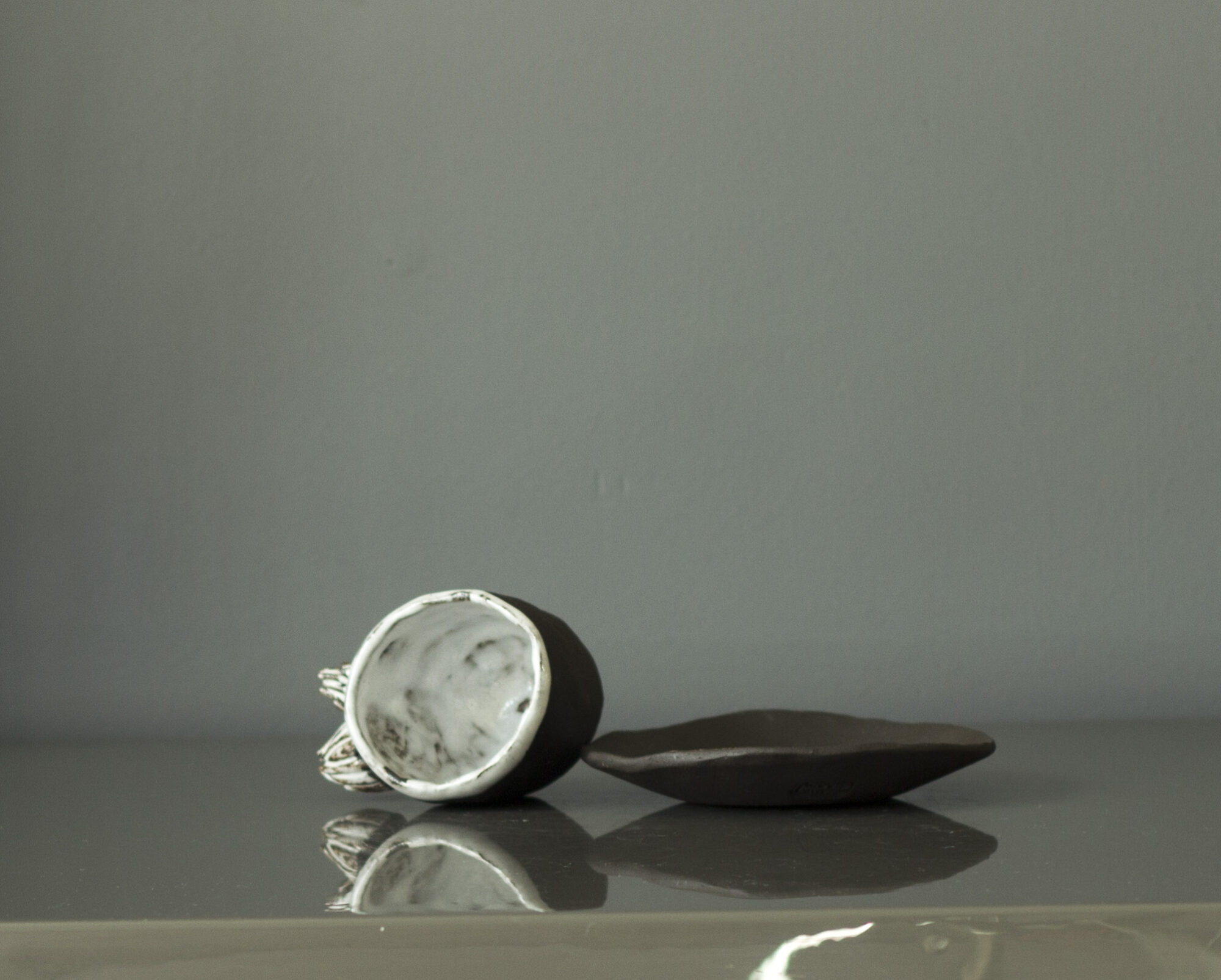 El Yapımı Stoneware Seramik Fincan - Görsel 4