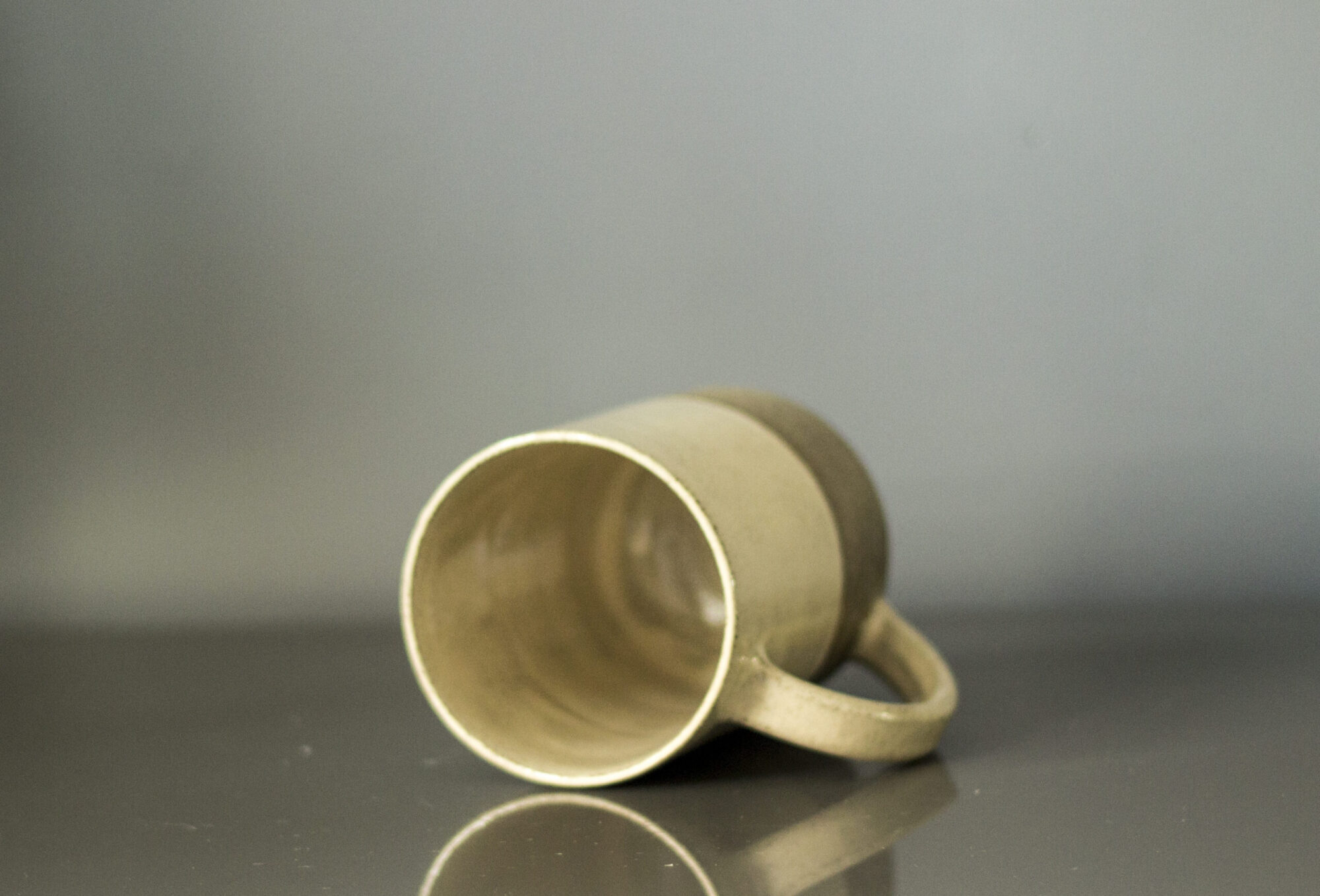 El Yapımı Stoneware Seramik Kahve Kupası / Stoneware - Görsel 5