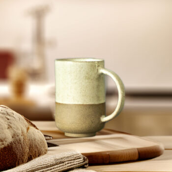 El Yapımı Stoneware Seramik Kahve Kupası / Stoneware