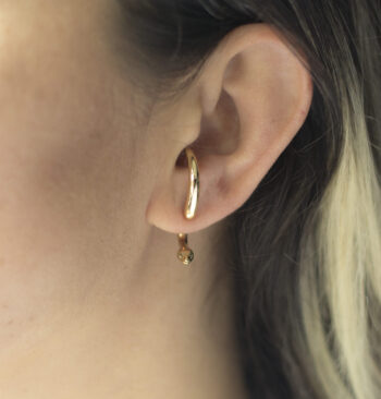 Yılan Gümüş Küpe / Ear Jacket Küpe /Çift - Görsel 12