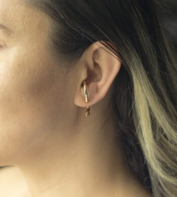 Yılan Gümüş Küpe / Ear Jacket Küpe /Çift - Görsel 9