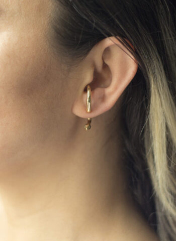 Yılan Gümüş Küpe / Ear Jacket Küpe /Çift - Görsel 10