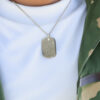 "Medal of Honor" Gümüş Kolye / Asker Künyesi / Dog Tag kolye