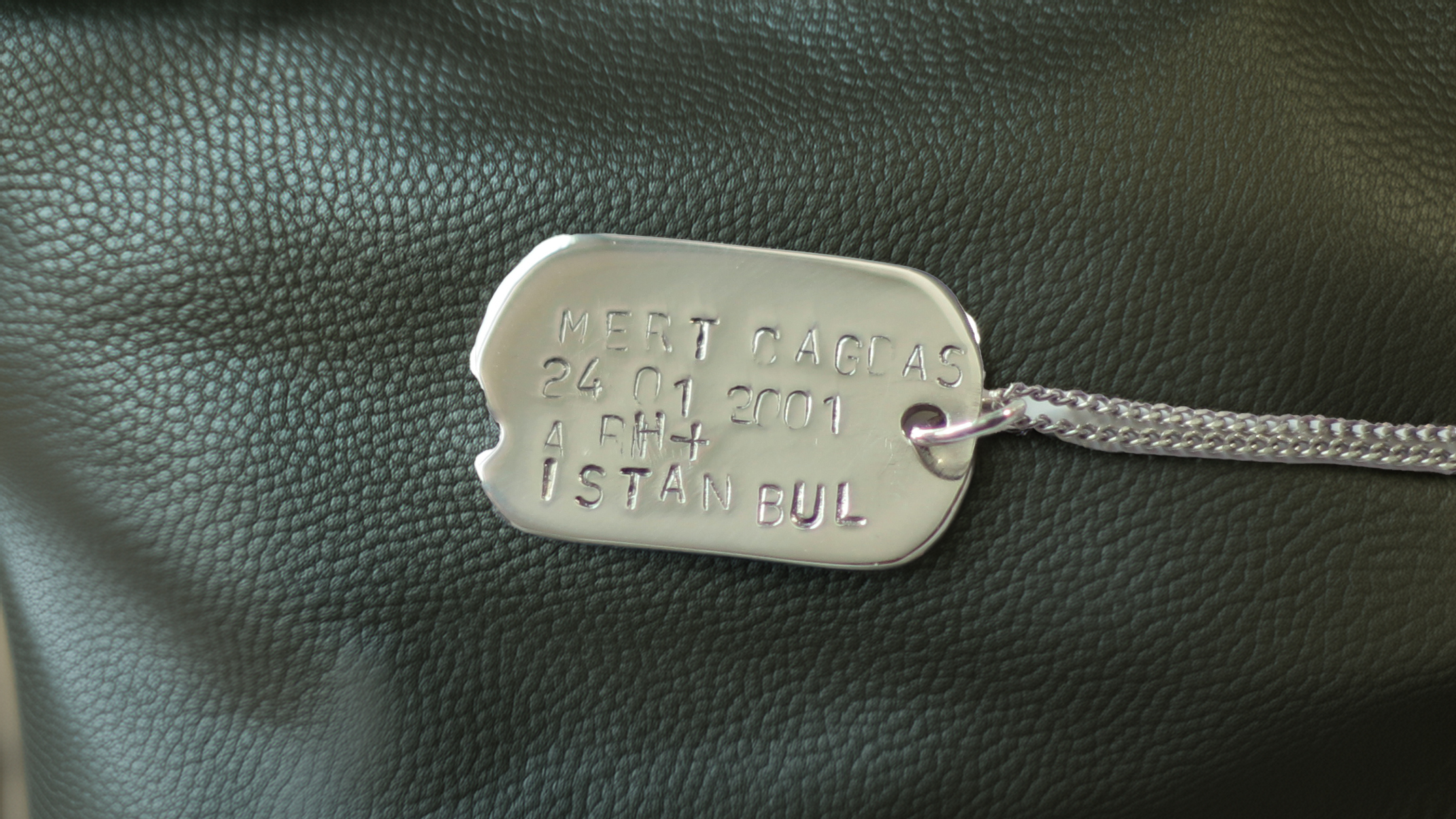 "Medal of Honor" GümüŠKolye / Asker Künyesi / Dog Tag kolye - Görsel 4