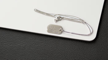 "Medal of Honor" GÃ¼mÃ¼ÅŸ Kolye / Asker KÃ¼nyesi / Dog Tag kolye - GÃ¶rsel 3
