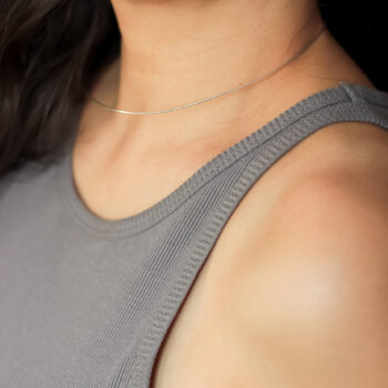 Choker Gümüş Kolye