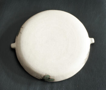 El Yapımı Stoneware Seramik Tabak – “Sinekli Bahar” :)