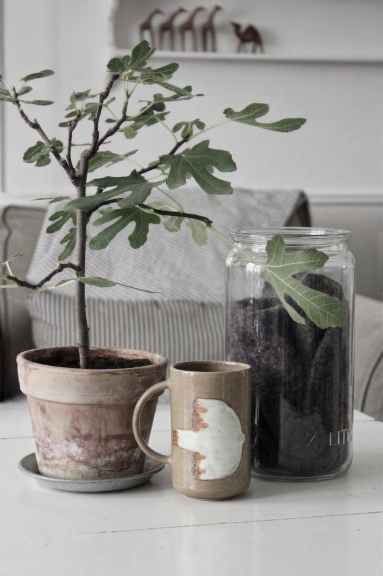 Sakin Kuş Stoneware Kupa