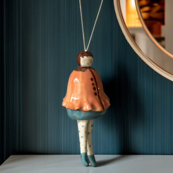 Mantomu Seviyorum Seramik Rüzgar Çanı